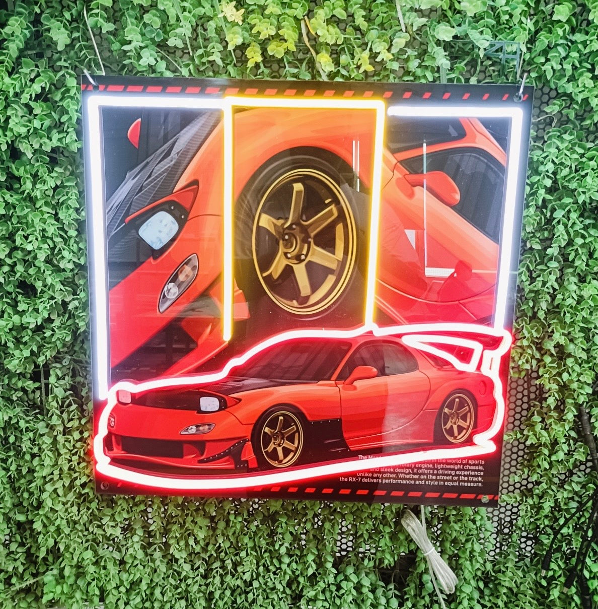 3. COMIC STYLE NEON SIGN (READ SECOND SLIDE)